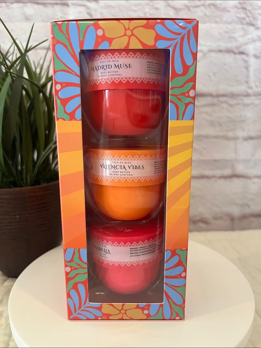 Madrid Muse & Valencia Vibes Body Butter Trio - Bright Red & Orange